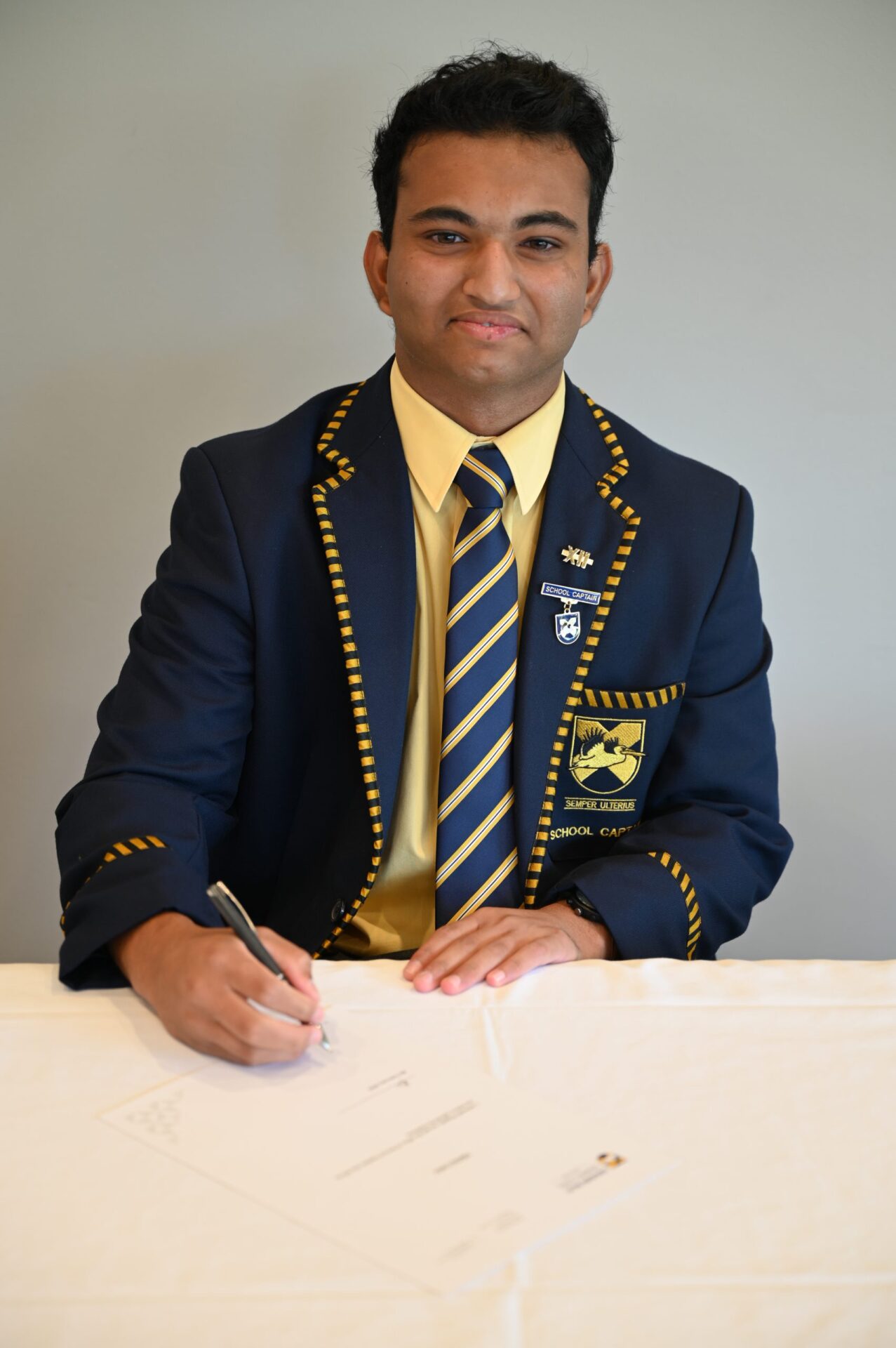 School Captain 2022, Ashwath Ragade Goulburn Valley Grammar School